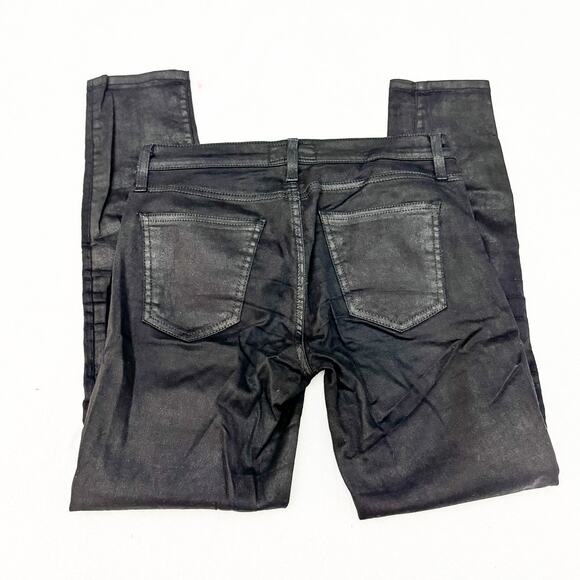 Current Elliott The Stiletto Black Skinny Denim Jeans Size 26 - Picture 8 of 9